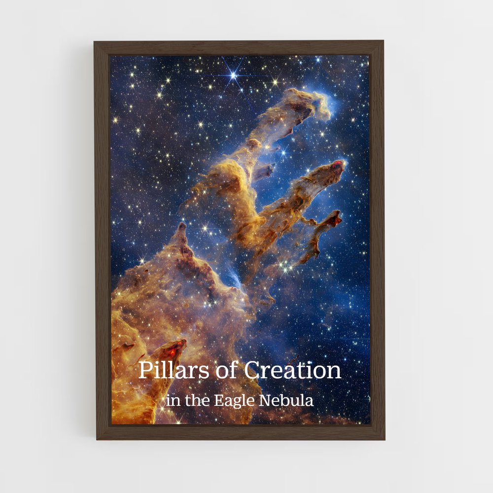 Poster Les Colonnes de la Création – affiche Nébuleuses (vue 5)
